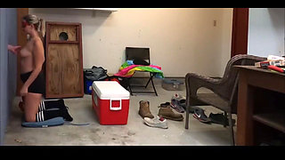 Wife's First at Home Gloryhole with a Local Fan