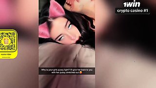 Hot Russian doll fucked, filmed on Snapchat - sluttiest