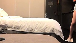 Cute shaved asian fingering on hidden cam