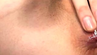 Small titted Briana toying herself poolside