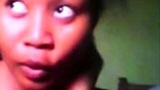 African Amateur's Striptease