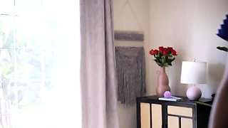 Blonde and Redhead Mature Lesbians Seduce with Scissoring,