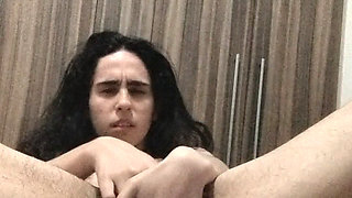 Innocent girl masturbating