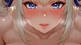 Ultra Busty Virgin Maiden Hentai Velvet Show - Massive Tits Ass Toy Tease Squirt Ahegao