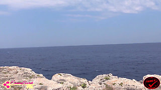 Sperm Flood with Beautiful View!!
