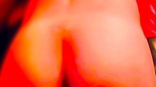 Evening Massage of My Vagina with a Rubber Dildo