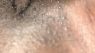 Hot Oily Balls & BBC Massage by Ebony Goddess Then Inserted in POV Creamy Pussy Ride