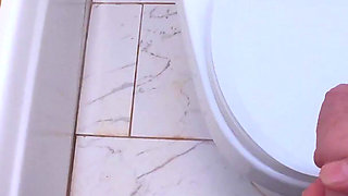Helping stepson to get a sperm sample with my ass and pussy