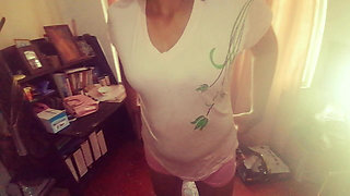 Stepdaughter Self Video for Stepfather's Milk