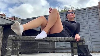Feetwonders - Smelly white ankle socks