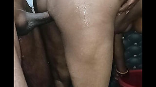 Cucumber from my sex Tight ass fucking Hot sex in the desi bathroom