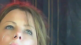 Face Cum Smoking Blowjob