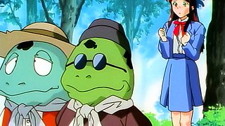 Hentai chick enjoys anal sex at the gym