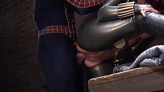 Black Widow Fucks Spider Man in Spider-Man XXX 55 Parody: Big Tits MILF Pounds Brook