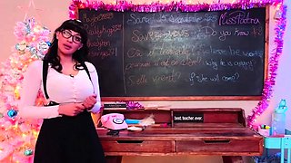 Slutty amateur flashing her big boobs in the backseat