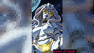 Gol Busty Alien Fantasy Animation V2