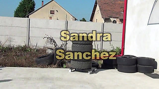 Sandra ass whipped