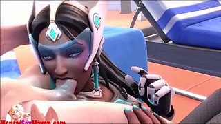 Hentai: Blowjob, Big Tits  Fansly Porn