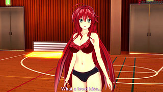Rias Gremory Seduces Me and Invite Me to Fuck in the Gym - Dxd Ntr Madness Series