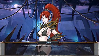 Warhammer hentai featuring dark eldar and magical visuals