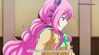 ANAL first time: demon beauty loses it to thick cock & magic tail (Uncensored) (Subbed)