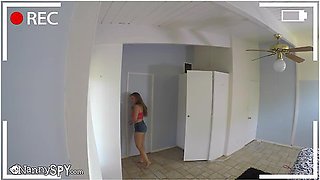 Lena Paul In Hot Nanny Gets Caught Stealing From Her Boss, Rides Cock As