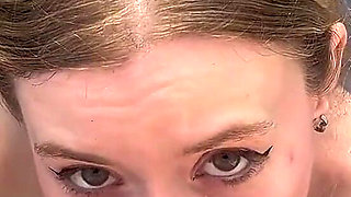 Intense Outdoor Sex on the Rocks - Messy Hair, Wind and Squirt