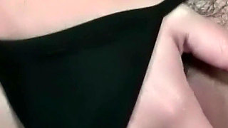 Hotel Bed Quickie - Two Impatient Girlfriends and the Brunette Goes First