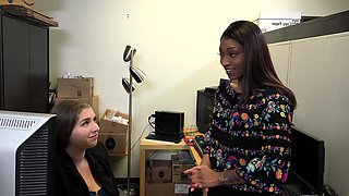 ALEX OFFICE LESBIAN INTERRACIAL SEX