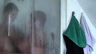 Redhead BBW Teen's Hot Shower