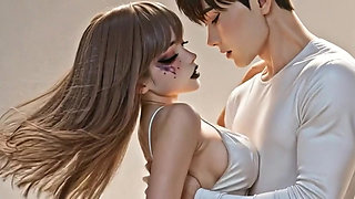 Gorgeous Anime Doll having a close encounter