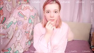 Shy Teen Stepsister KikiKitten First Time Blowjob POV
