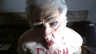 British Femboy Sissy Slut Sarah Millward Strokes Her Big Clit Before Pounding Herself with a Massive