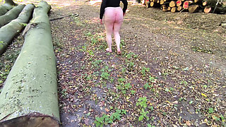Whipping Your Vagina in the Woods
