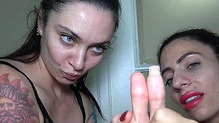 Judas Mistress - A Tall Girl And A Short Girl Who Dominates
