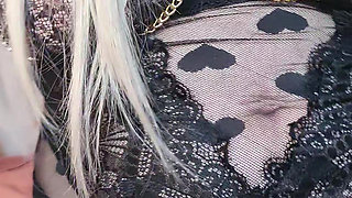 French Milf Gives Herself an Orgasm