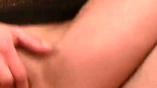 Beautiful slut in lingerie joins bisexual dudes for a wild threesome