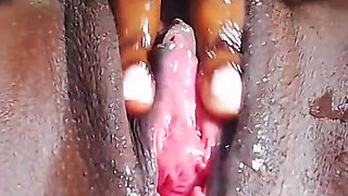 Pounding My Pussy with Dildo Egg Vibrator Deep in Me