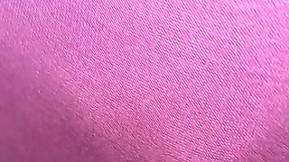 Flashing Rubbing My Tight Hairy Pussy Closeup