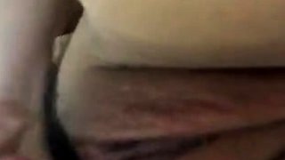 Mature amateur solo toying