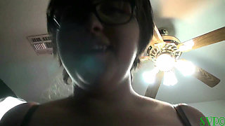 Beefy BBW Smokes and Role Plays for Her Boyfriend