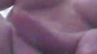 Amateur masturbation in the bathroom