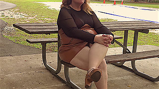 I Am Gonna Tease You with My Big Fat White Juicy Ass Booty, Thick Legs and Thighs Until You Start Moaning & Cumming