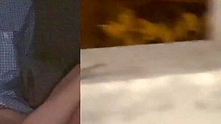 Left Alone Bound Blindfolded Naked and Exposed