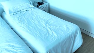 Sugary Kitty Shares A Bed With Stranger And Gets Cumshot