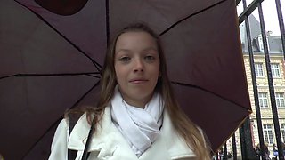 French Teen Charlotte Gets Double Teamed and Filled with