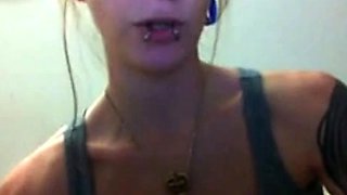 Pregnant Tattooed MILF on Webcam