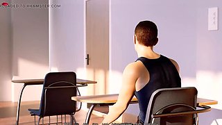 Ms. Denvers Uncensored 3D Taboo - Teacher Seduces Student Terrance - Part 1 Full Video Highlight