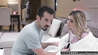 Big natural tits clip with striking Angela White and Jane Wilde from Pure Taboo