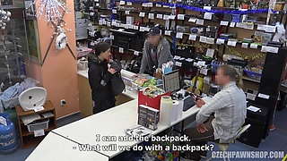 Czech Pawn Shop 4: the MILF with the Skis